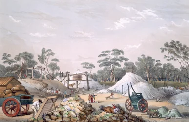 De Kapunda Kopermijn, uit 